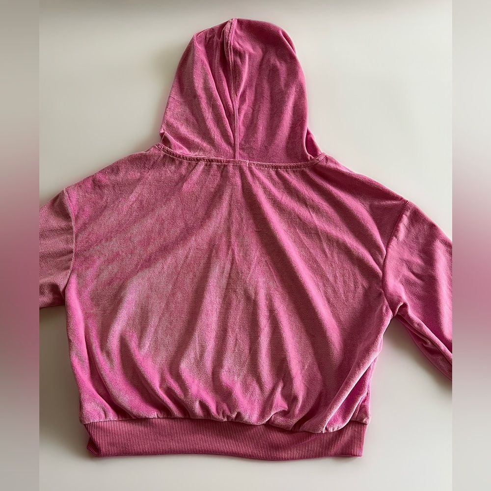 Rue21 Long Sleeve Pink Love Hoodie Size S - Picture 2 of 7